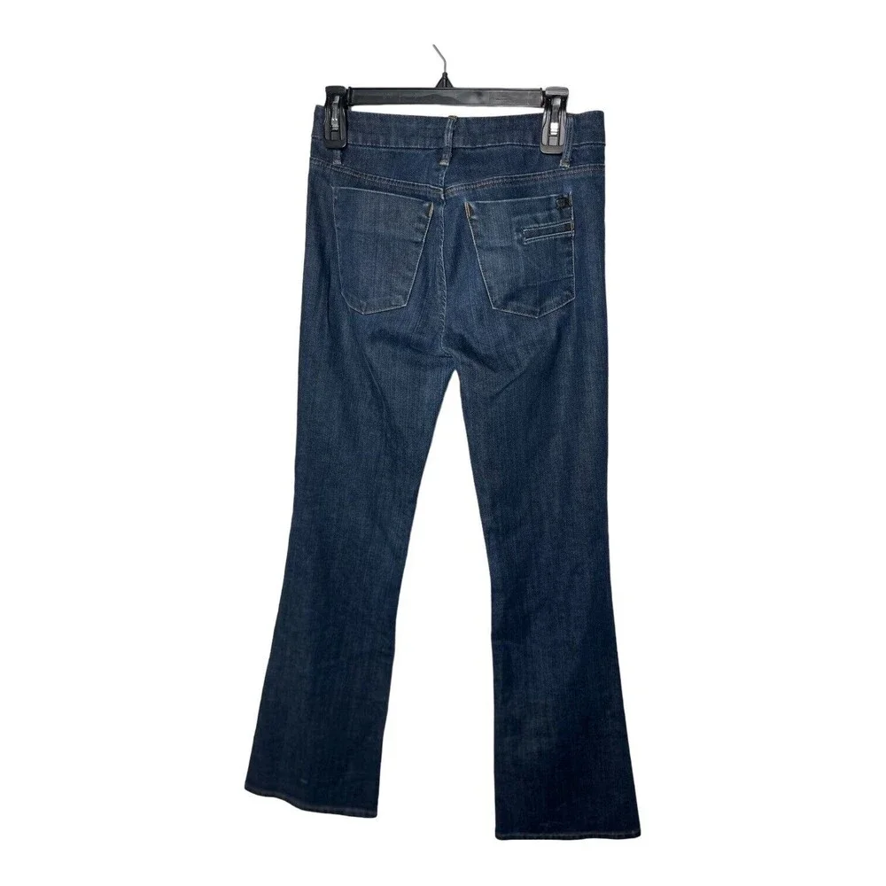 Joes Jeans Womens Muse Boot Cut Blue Pockets Dark Denim Mid Rise 27